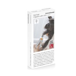 Coupe-griffes avec LED pour Animaux de Compagnie Clipet InnovaGoods