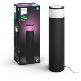 Philips Hue White & Color Ambiance Calla Sockelleuchte Verlängerung groß Schwarz