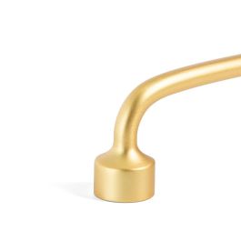 Viefe Poignée Zamak Modèle Floid 192 Or Brossé