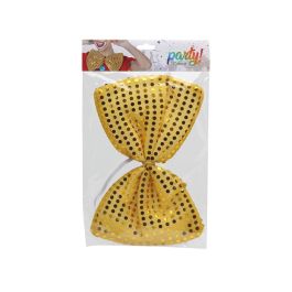 Pajarita Infantile Jaune pour Costume de Clown ou Tenue Colorée - Accessoire Joyeux pour Spectacles et Fêtes pour Enfants