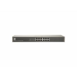 Level One FSW-1650 Switch 16 Ports Fast Ethernet Non-géré 10/100 Mbit/s Full Duplex avec montage grille