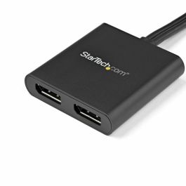 Splitter DisplayPort Startech MSTMDP122DP Noir 4K Ultra HD