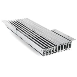 Pottker Glissière pour table console 10 sections 400-2888mm Hauteur 37mm D/I