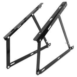 Q&Q Charnière Canapé ALIDE Noir Système d'Attache Piston M-8 (Jeu Droit/Gauche)