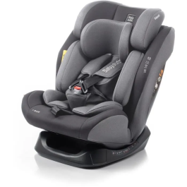 Babyauto Siège Auto LOLO IBELT Groupe 0/1/2/3 40-150cm I-Size Reclinable Réducteur Gris BAB8435593703489