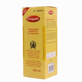 Ceregumil Sirop Jarabe 500 ml - Stimulant Revitalisant pour la Fatigue Physique