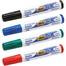 Marqueur pour tableau blanc Bic Velleda 4 Unités Blanc (5 Pièces) (4 Unités) Precio: 13.89. SKU: S8419580