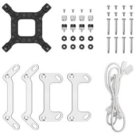 Deepcool LM240 R-LM240-WHDMMC-1 - Watercooling All-In-One 240 mm Blanc avec Écran IPS Personnalisable 2.4" - Pompe 6e Génération 2500-3400 tr/min
