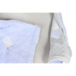 Couverture Home ESPRIT Bleu Beige Rose 100 x 75 x 20 cm (3 Unités)