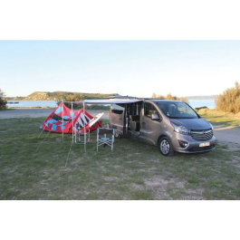 Baya Sun Solette Ombréa 400 - Protection solaire pour camping-car et van - Tissu technique haute résistance protection UV - Installation rapide