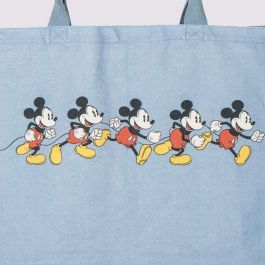 Sac à Achats Mickey Mouse Bleu 48 x 43 x 17 cm