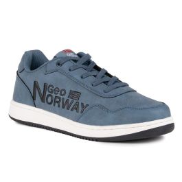 Chaussures casual homme Geographical Norway GNM21311-12 Bleu Acier 42