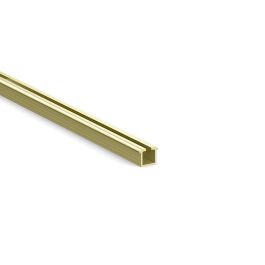 HERRAJES ALK Profil Aluminium Supérieur/Inférieur DRIVE 3m Argent Mat, Or Satiné, Noir Mat (Set de 2)