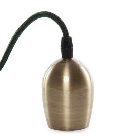 Pendentif E27 Câble Textile 1000mm avec Rosace SC-MPL017