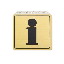 DUVER Plaque Aluminium Doré 120x120mm Precio: 12.5000004. SKU: B1A67FDN82