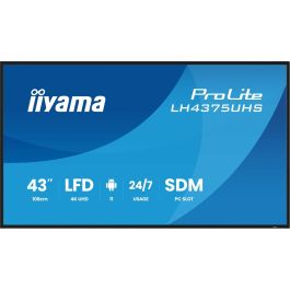 Écran Iiyama LH4375UHS-B2AG 43" 4K Ultra HD LCD