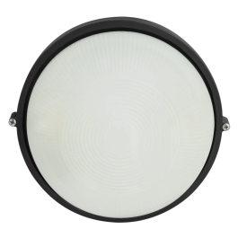 Applique Murale Jardin E27 IP44 Noir Sans Ampoule BO-132-N