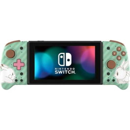 Hori Split Pad Pro Manette filaire pour Nintendo Switch - Modèle Pokémon vert/blanc avec boutons arrière, D-pad et fonction Turbo