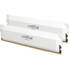Crucial Kit 64 GB (2x32 GB) DDR5 PRO 6000 MT/s CL40 UDIMM Blanco - CRU0649528947000