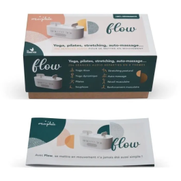 Morphee Box Flow Coaching Audio avec 256 Séances de Yoga, Pilates et Étirements, Durée 10-40 Min, Sans Écran, MOR3770031403435