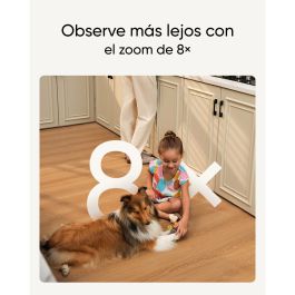 Eufy S350 Caméra de Sécurité IP Intérieure Sans Fil 3840x2160 Pixels Noir Blanc