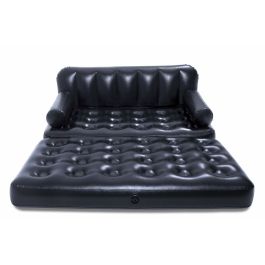 Bestway Fauteuil Gonflable 5 Positions Noir 188x152x64 cm Intérieur 75054