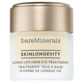 Bare Minerals SKINLONGEVITY Soin Contour des Yeux aux Herbes Longue Durée 15 ml - Anti-rides, Anti-cernes, Éclat