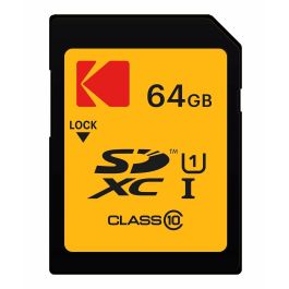 Carte Mémoire Micro SD avec Adaptateur Kodak EKMSD64GXC10K 64 GB
