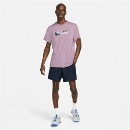 T-shirt à manches courtes homme Nike Dri-Fit Prune