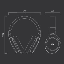 Casque audio Muse M278FB Noir