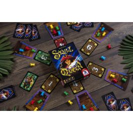 Schmidt - 49456 - Skull Queen - Jeu de cartes, multicolore, 2 a 6 joueurs, a partir de 8 ans, environ 30 min