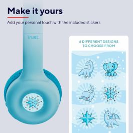 Oreillette Bluetooth Trust 25275 Bleu