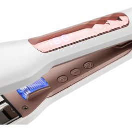 Sencor SHI 4500GD Fer à lisser - Plaques titane, 14 réglages de température de 100 à 230°C, chauffage infrarouge, affichage numérique, prêt en 45 secondes