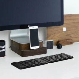 Mobility MOB3700527306124 - Clavier Bluetooth pliable AZERTY - Noir