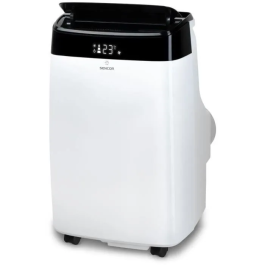 Sencor SAC MT9040C - Climatiseur mobile 9000 BTU/h, Wi-Fi, 3 modes (froid/sec/vent), surface 31-35 m2, désumidification 21,6 l/j, télécommande, kit fenêtre, écologique R290