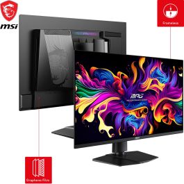 MSI MPG 271QRXDE Écran PC Gaming QD-OLED 67,3 cm (26.5") 2K WQHD 2560x1440 360 Hz 1 ms HDMI 2.1 DisplayPort USB-C Noir