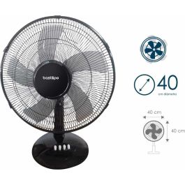 Ventilateur de Bureau Bastilipo BARROSA Noir 50 W