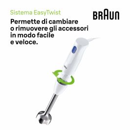 Bol mixeur Braun MQ10.001MWH Blanc 450 W