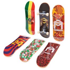 Tech Deck Skate Shop Bonus Kit de montage et personnalisation de skate, 6 planches, roues, outils et accessoires - Ref. 6028845
