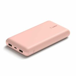 Belkin BPB012btRG Batterie Externe 20000mAh 15W USB-A & USB-C Rose Or