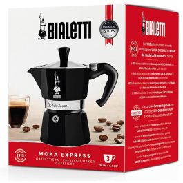 Cafetière Italienne Bialetti MOKA EXPRESS Noir Aluminium 200 ml