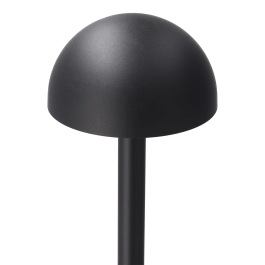 Balise LED d'extérieur Ocala 60 cm 12W 220VAC 3000K Noir