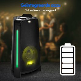 Haut-parleurs bluetooth portables Medion LIFE P61552 Noir