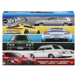 Hot Wheels JLB25 Multipack Euro Style - Pack de 6 véhicules de collection Aston Martin, BMW, Porsche, Mercedes-Benz, Volvo, Volkswagen Precio: 45.492. SKU: B16FV4AR4P