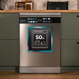 Lave-vaisselle Cecotec Bolero Aguazero 6700 Inox B 60 cm