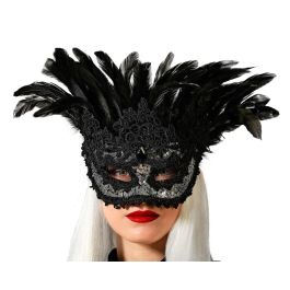 Masque de Bal à Plumes Noir avec Dentelle et Broderie - Déguisement Gothique ou Dame Sombres pour Carnaval, Fête Masquée, Photoshoot Precio: 16.89. SKU: B1GGMGDGN3