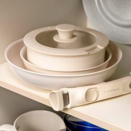 Ensemble de Poêles avec Poignée Amovible et Couvercle Passet InnovaGoods 5 Pièces