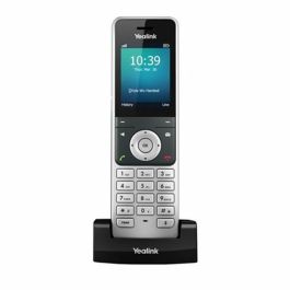 Yealink SIP-W56H Téléphone VoIP Sans Fil DECT Noir Argent Écran LCD 2.4 pouces