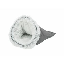 Lit pour animal domestique Trixie Harvey Blanc Noir Gris Polyester Tissu Peluche Ø 30 × 50 CM