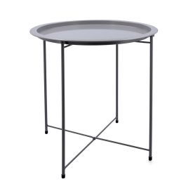 Table d'appoint Vinthera Moa Acier 47 x 50 cm Gris Métal Precio: 25.5. SKU: B1JHQDNF63